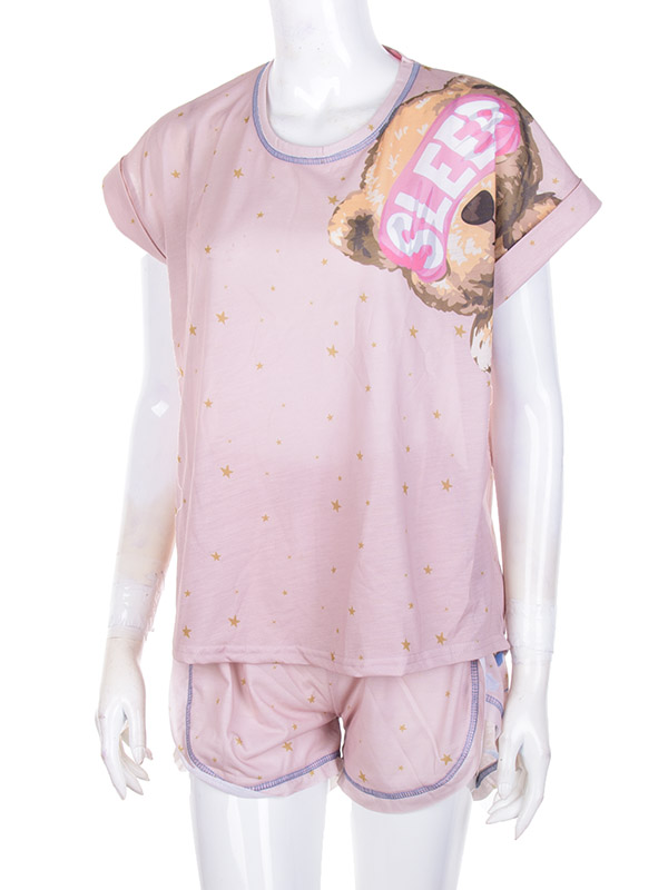 Пижама Obuv OK2 (S-XL) 0004-P20 (04067) beige (лето)