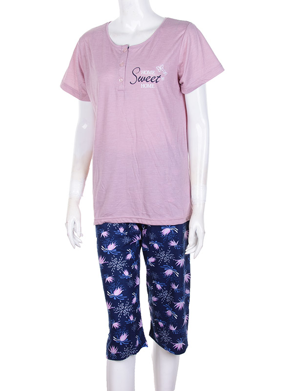 Пижама Obuv OK2 (S-2XL) 10248 (04066) pink (лето)