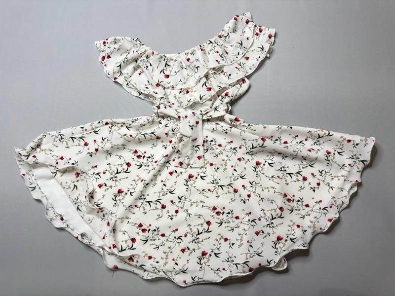 Платье Bright Harmony (128-152) 477-1 white (лето)