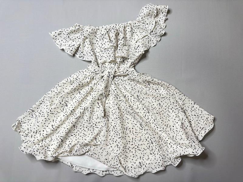 Платье Bright Harmony (128-152) 477-2 white (лето)