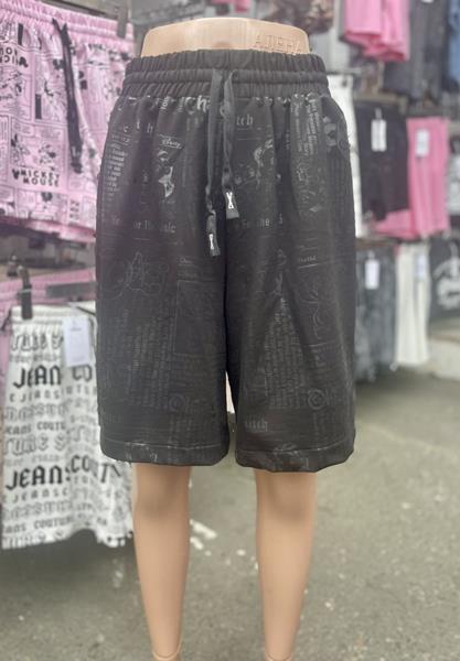 Шорты S.Style (42-48) 288-1 black (лето)
